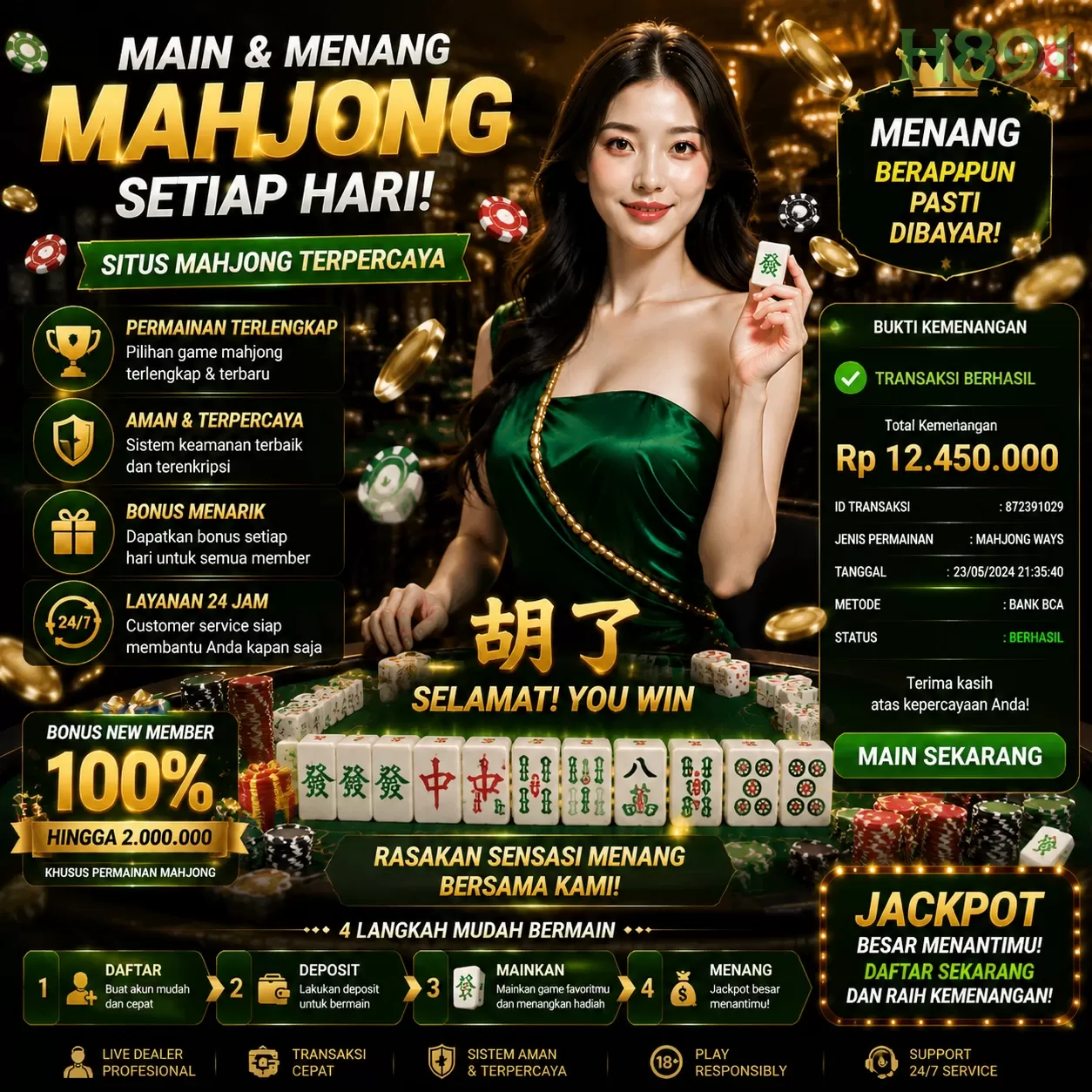Bagaimana h891 Menawarkan Pengalaman Bermain yang Optimal